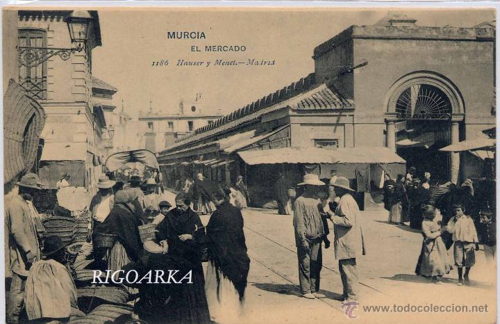 Postales: MURCIA.- EL MERCADO - Foto 1