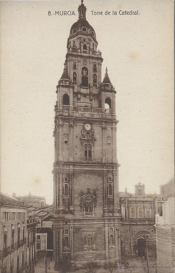 Postales: POSTAL. MURCIA. TORRE DE LA CATEDRAL. FERGUI. - Foto 1
