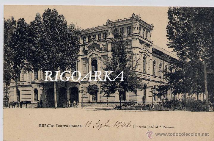 Postales: MURCIA.- TEATRO ROMEA - Foto 1