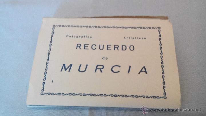 Postales: libreto de postales antiguas de  murcia - Foto 1