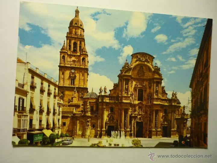 Postales: postal catedral de murcia.-escrita  cm - Foto 1