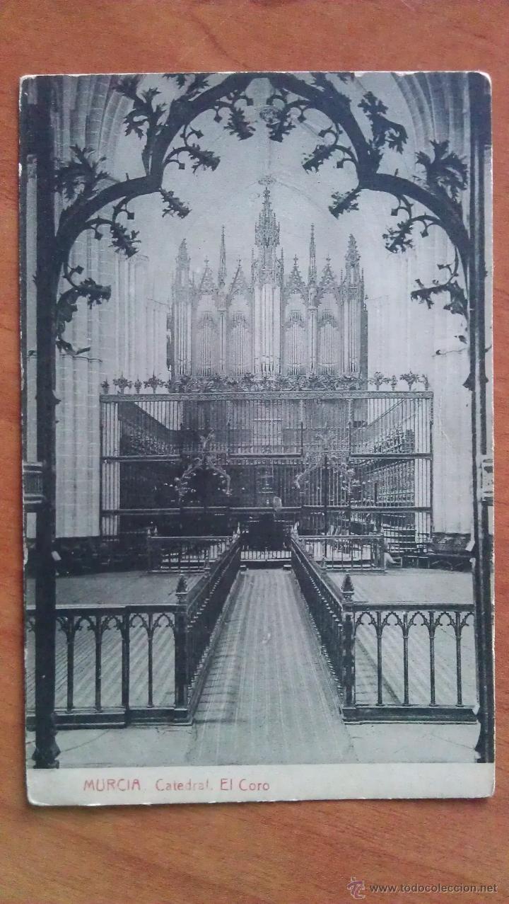 Postales: CATEDRAL EL CORO - MURCIA - Foto 1