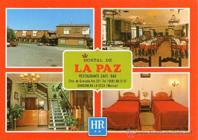 Postales: Sangonera - Hostal de La Paz - Foto 1