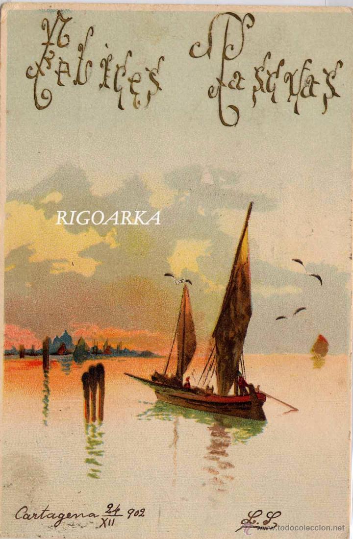 Postales: CARTAGENA.- A&Ntilde;O 1902 - Foto 1
