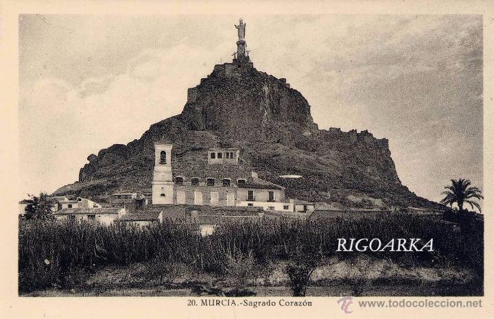 Postales: MURCIA.- SAGRADO CORAZ&Oacute;N - Foto 1