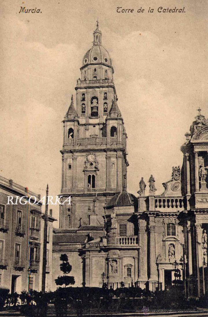 Postales: MURCIA.- TORRE DE LA CATEDRAL - Foto 1