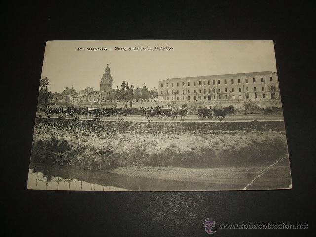 Postales: MURCIA PARQUE DE RUIZ HIDALGO - Foto 1