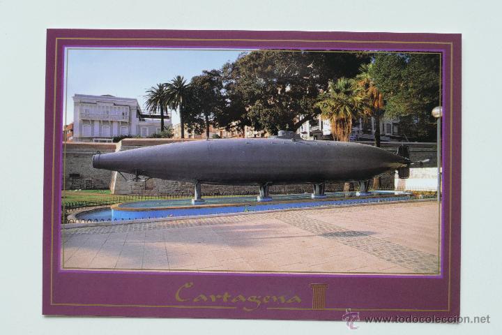 Postales: CARTAGENA. SUBMARINO PERAL. POSTAL - Foto 1