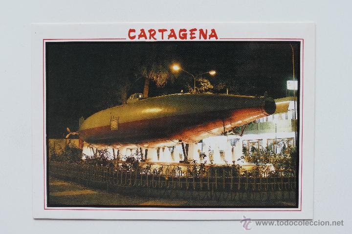Postales: CARTAGENA. SUBMARINO PERAL. POSTAL - Foto 1