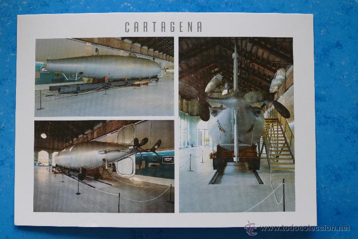 Postales: CARTAGENA. SUBMARINO PERAL. POSTAL - Foto 1