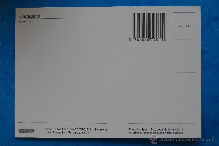 Postales: CARTAGENA. SUBMARINO PERAL. POSTAL - Foto 2