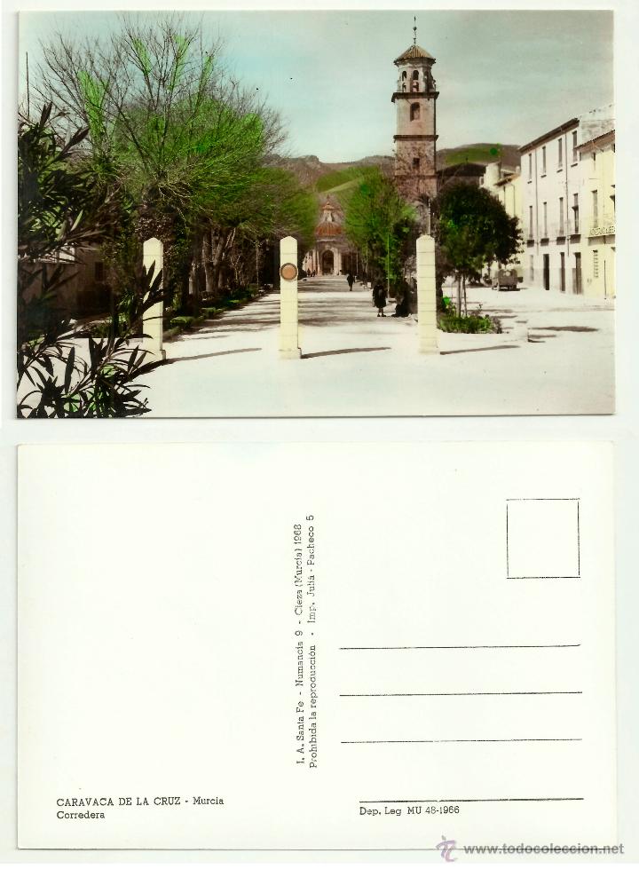 Postales: POSTAL DE CARAVACA DE LA CRUZ (CORREDERA) - Foto 1