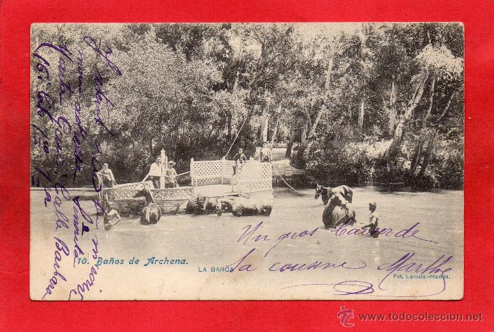 Postales: ba&ntilde;os de archena. 10. la barca - Foto 1