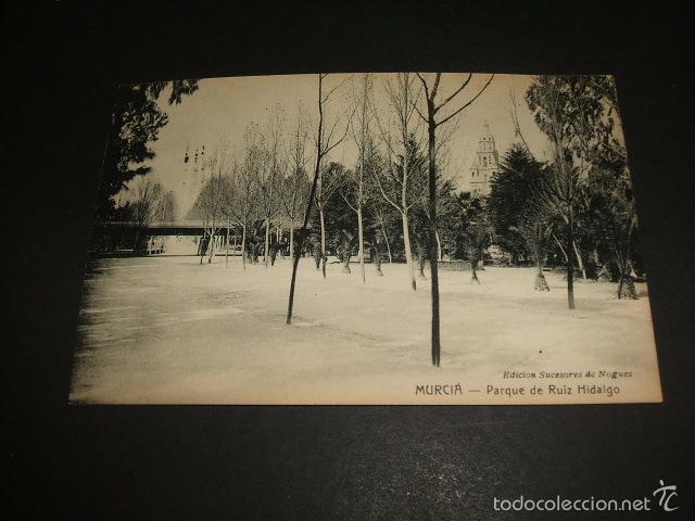 Postales: MURCIA PARQUE DE RUIZ HIDALGO - Foto 1
