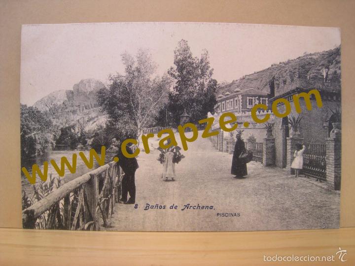 Postales: ARCHENA: BA&Ntilde;OS: PISCINAS - LACOSTE - POSTAL ORIGINAL - Foto 1