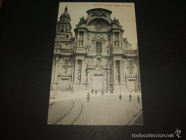 Postales: MURCIA CATEDRAL PUERTA DEL PERDON - Foto 1