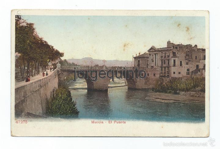 Postales: POSTAL. 47275. MURCIA. EL PUENTE. - Foto 1
