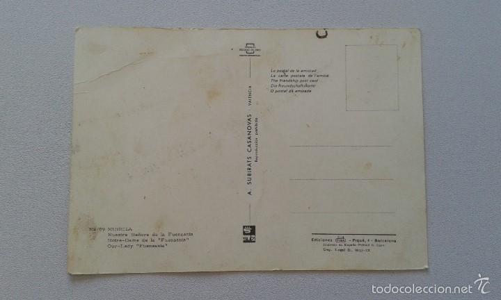 Postales: Murcia -- Nuestra se&ntilde;ora de la Fuensanta -- - Foto 2
