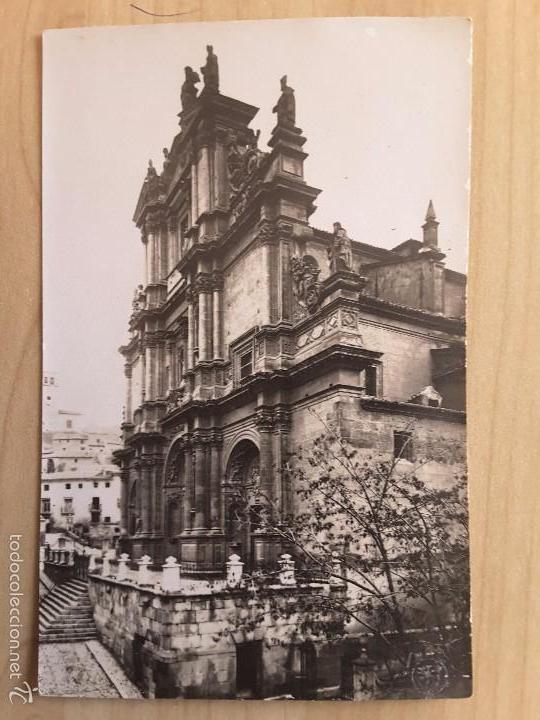 Postales: POSTAL DE LORCA - FACHADA DE LA EXCOLEGIATA - Foto 1