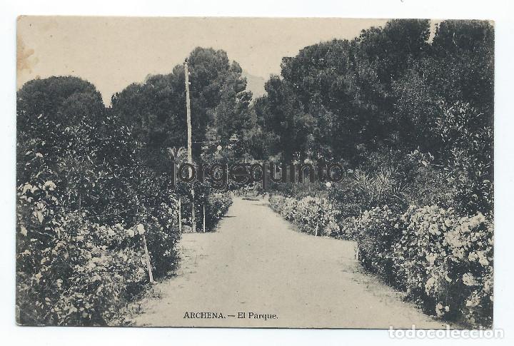 Postales: POSTAL. ARCHENA, MURCIA. EL PARQUE. - Foto 1