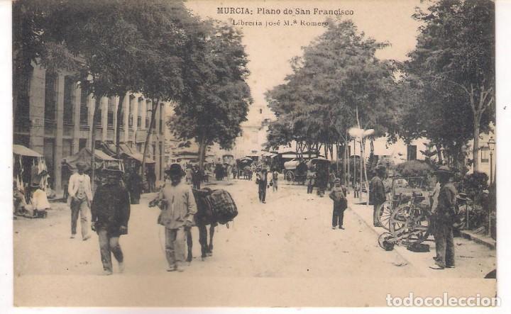 Postales: POSTAL DE MURCIA, PLANO DE SAN FRANCISCO. - Foto 1