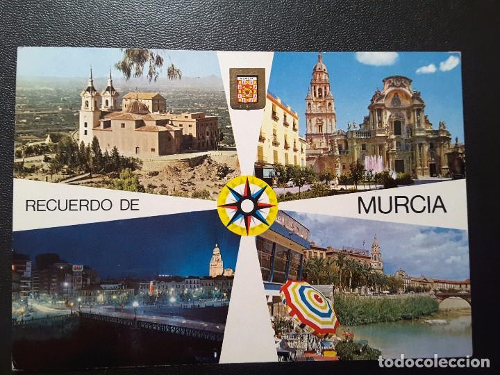 Postales: POSTAL RECUERDO DE MURCIA - Foto 1
