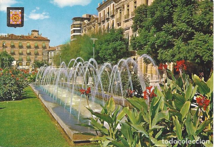 Postales: Postal : Glorieta de Espa&ntilde;a. Murcia. - Foto 1