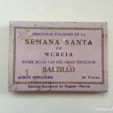 Postales: MURCIA -SEMANA SANTA SALZILLO- ALBUM MINIATURA. Lote 100279539