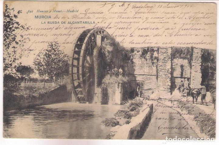 Postales: POSTAL DE MURCIA - LA RUEDA DE ALCANTARILLA . - Foto 1