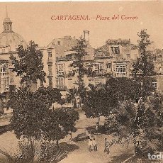 Cartes Postales: CARTAGENA (MURCIA) - PLAZA DEL CORREO - EDICIÓN J. CASAÚ - FOTÓGRAFO - SIN CIRCULAR. Lote 119859835
