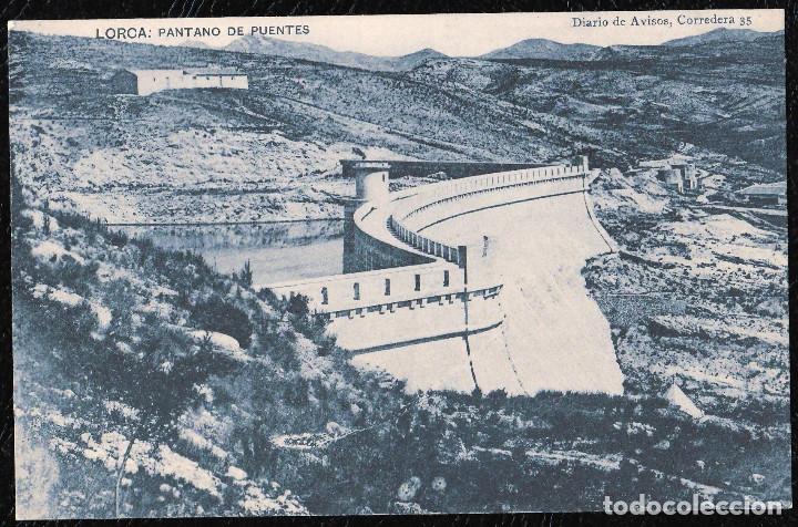 Postales: POSTALES - LORCA. PANTANO DE PUENTES. - Foto 1