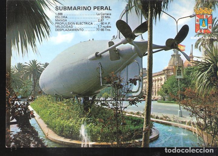 Postales: Submarino Peral. Isaac Peral. Cartagena. Murcia. - Foto 1