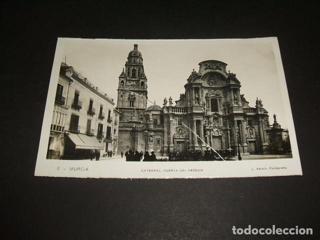 Postales: MURCIA CATEDRAL PUERTA DEL PERDON - Foto 1