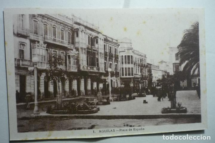 Postales: postal aguilas - pl.espa&ntilde;a cm - Foto 1
