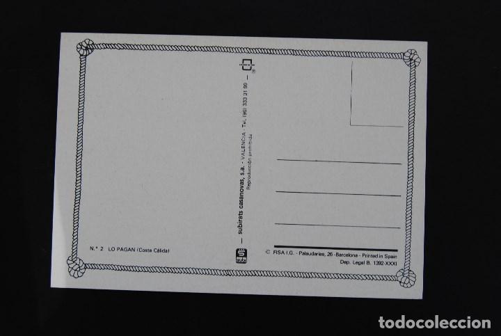 Postales: tarjeta postal Lo Pag&aacute;n (Murcia) - Foto 2