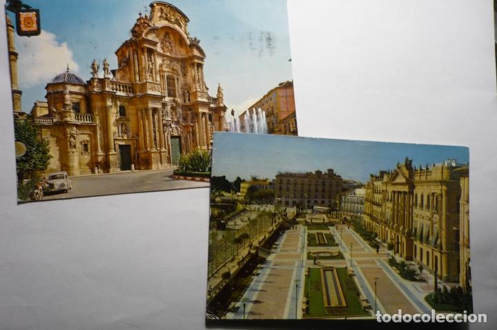 Postales: LOTE POSTALES DE MURCIA  --CIRCULADAS  CM - Foto 1