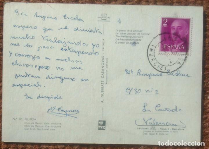 Postales: MURCIA - CLUB DE REMO - Foto 2
