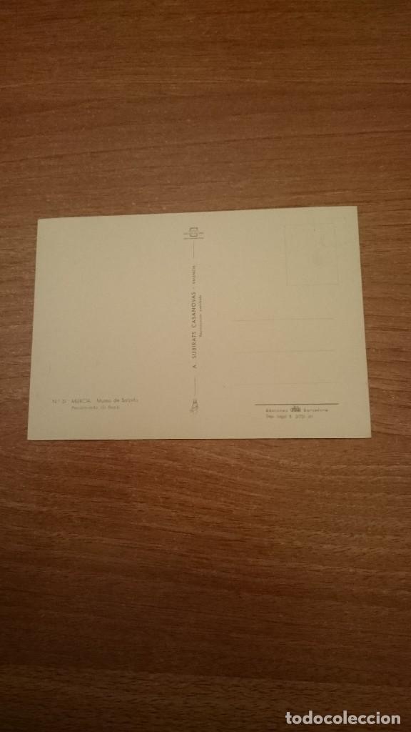 Postales: POSTAL MURCIA MUSEO DE SALZILLO  SIN CIRCULAR - Foto 2