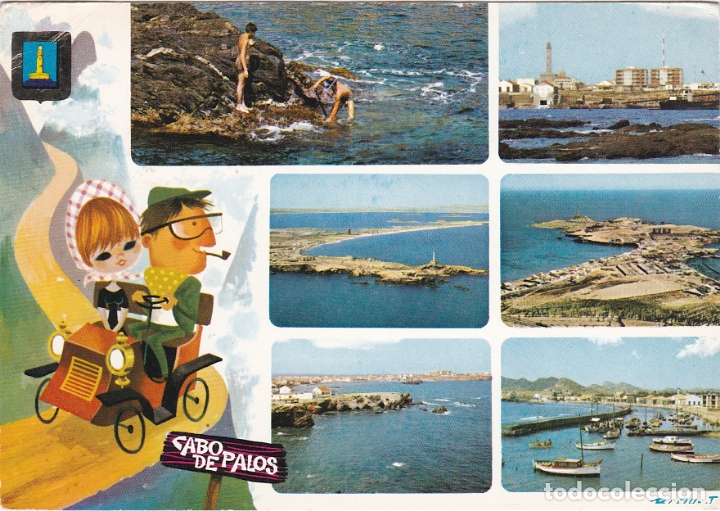 Postales: cabo de palos, diversos aspectos, murcia - Foto 1