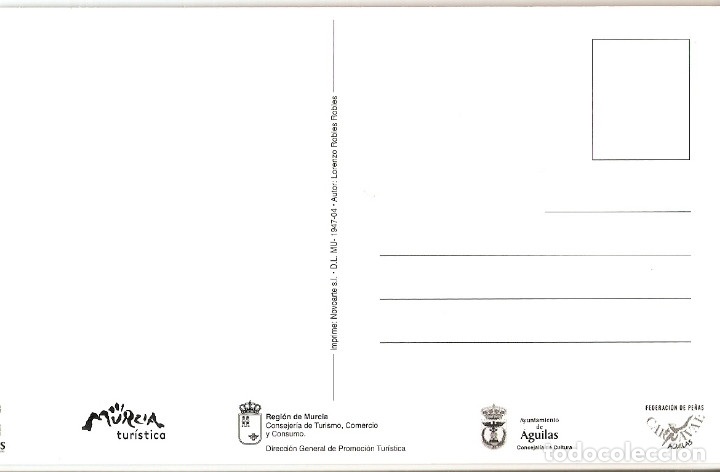 Postales: POSTAL CARNAVAL AGUILAS 2005 - Foto 2