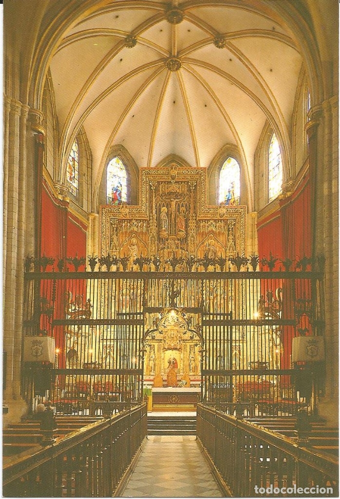 Postales: [POSTAL] Altar mayor. Catedral. Murcia (sin circular) - Foto 1
