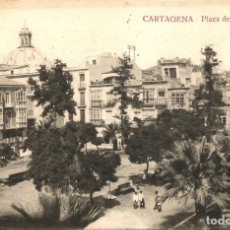 Postales: CARTAGENA. PLAZA DEL CORREO. CASAÚ.. Lote 191731585