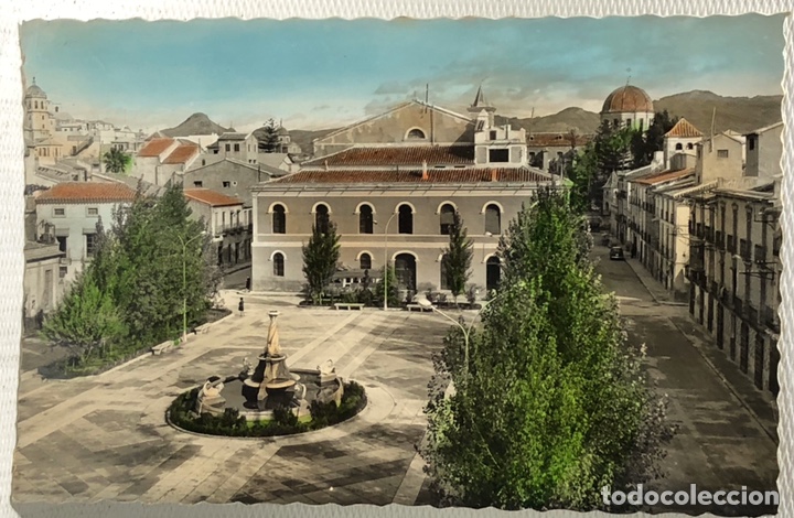 Postales: POSTAL &middot;&middot;&middot; LORCA &middot;&middot;&middot; PLAZA DE COLON  &middot;&middot;&middot; - Foto 2