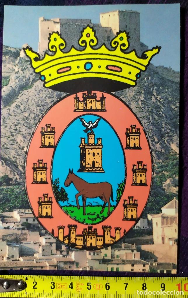 Postales: POSTAL ESCUDO DE LA CIUDAD DE MULA - Foto 1