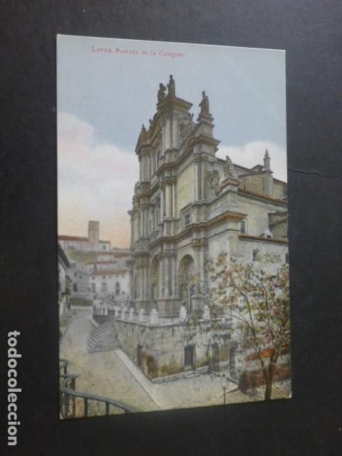 Postales: LORCA MURCIA PORTADA DE LA COLEGIATA - Foto 1