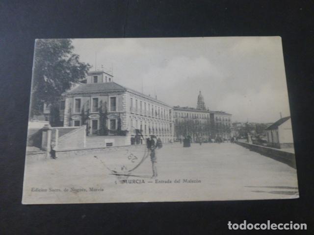 Postales: MURCIA ENTRADA DEL MALECON - Foto 1