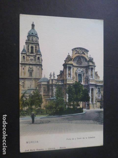 Postales: MURCIA PORTADA Y TORRE DE LA CATEDRAL - Foto 1
