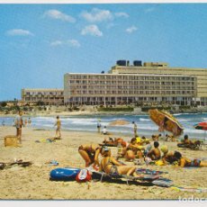 Postales: HOTEL GALUA Y PLAYA, LA MANGA DEL MAR MENOR, CARTAGENA (MURCIA). ED SUBIRATS CASANOVAS 1974.. Lote 205119917