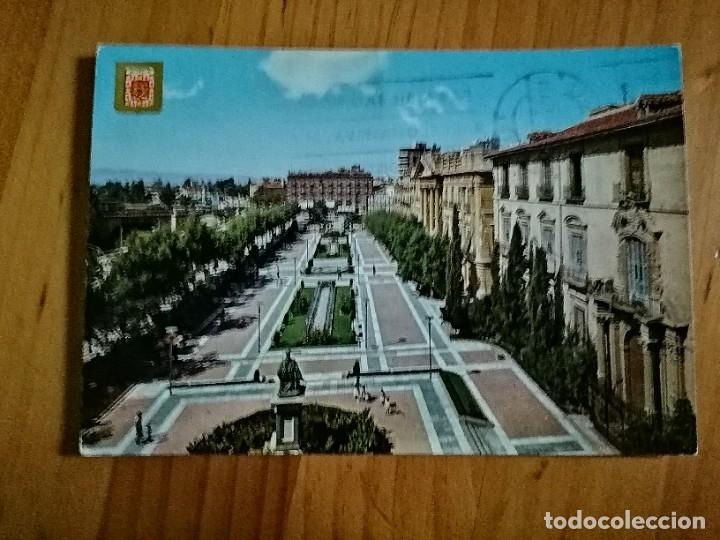 Postales: POSTAL - MURCIA - GLORIETA DE ESPA&Ntilde;A. - Foto 1