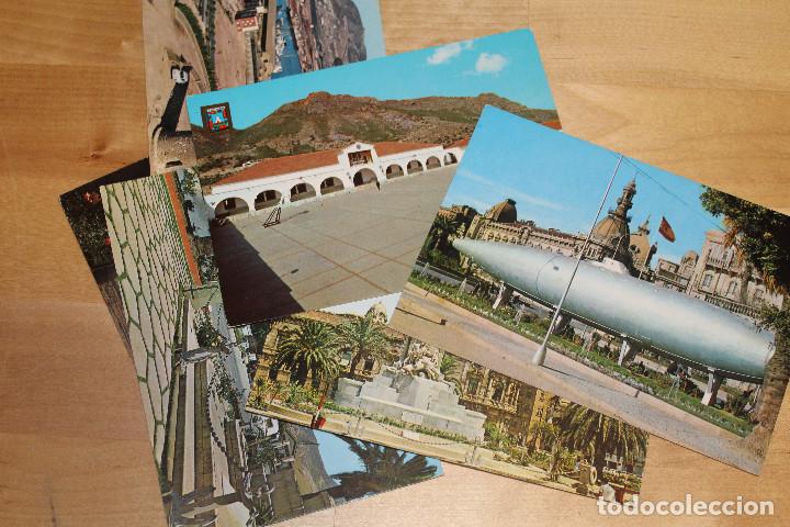 Postales: 6 POSTALES DE CARTAGENA